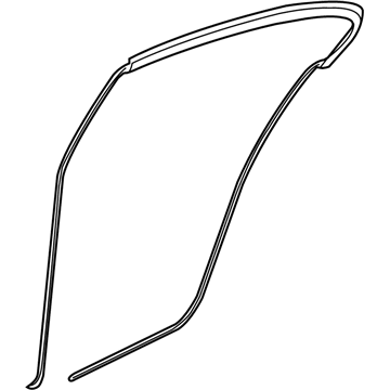 2017 Chevy SS Door Seal - 92280406