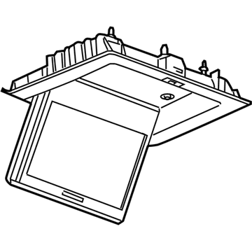 Buick 84304829 Display Unit