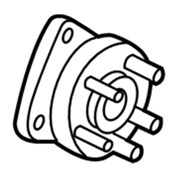 Oldsmobile 12429204 Hub & Bearing