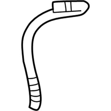 2014 Cadillac CTS Cooling Hose - 25888144