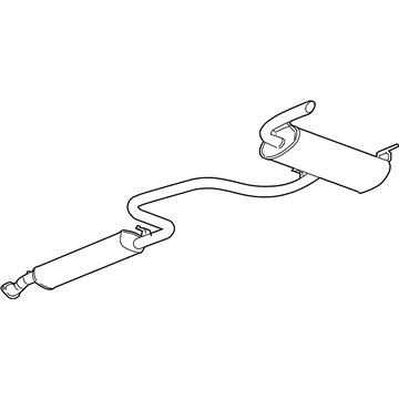 Pontiac G6 Muffler - 22689472