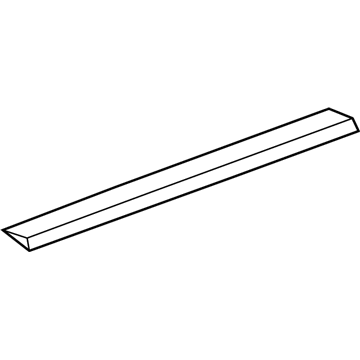 GM 25634573 Lower Weatherstrip, Driver Side