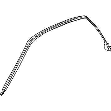 Saturn LS2 Door Seal - 22718864