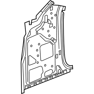 GM 23402583 Inner Hinge Pillar, Front Driver Side