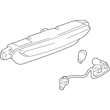 Cadillac 23354781 Backup Lamp
