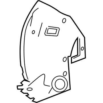 GM 25796003 Liner Extension, Driver Side