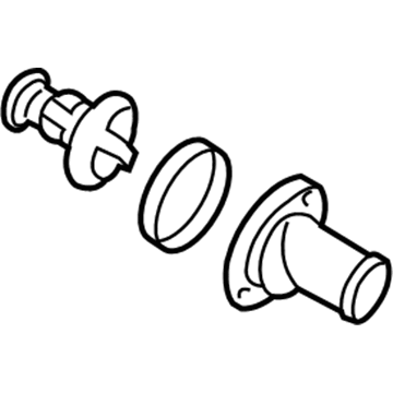 GM 12591884 Thermostat Housing