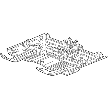 Chevy Equinox Floor Pan - 84379208