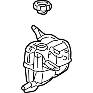 Cadillac Coolant Reservoir - 25769371