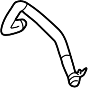 Cadillac Coolant Pipe - 25740125
