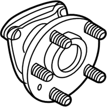 Cadillac STS Wheel Hub - 15819433
