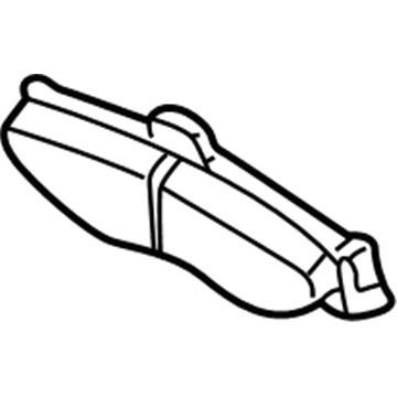 2007 Cadillac CTS Brake Pad - 89060217
