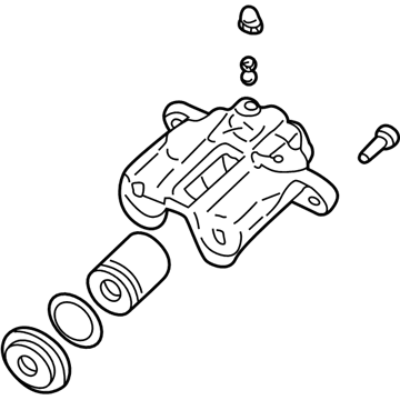 Cadillac CTS Brake Calipers - 89060221