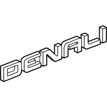 GM 84965135 Nameplate
