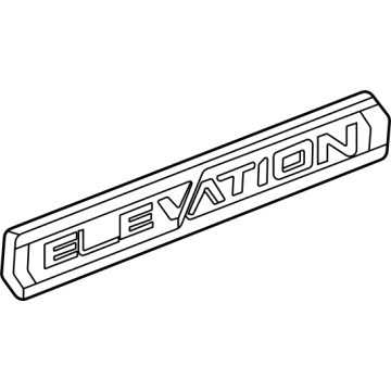 GM 85639477 Nameplate