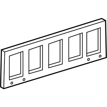 GMC 15647403 Front Panel