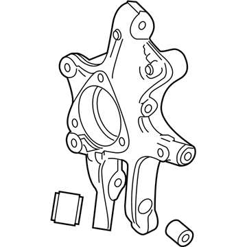 GM 23311305 Knuckle, Rear Driver Side