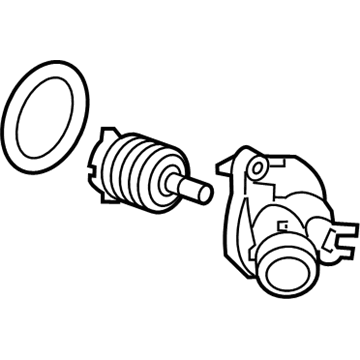 Chevy Equinox Thermostat Housing - 25201447