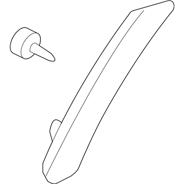 GM 25774951 Side Marker Lamp, Driver Side