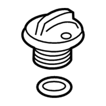 Chevy Oil Filler Cap - 25202484