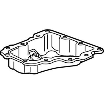 Chevy Equinox Oil Pan - 12650637