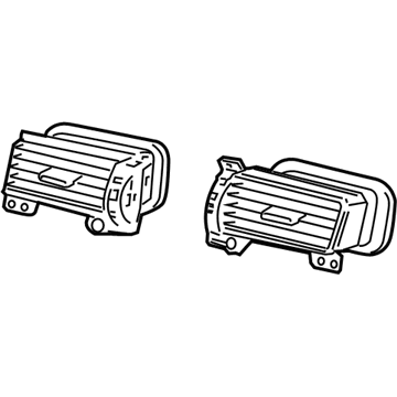 Pontiac 92190081 Air Outlet