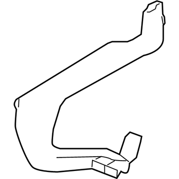 Pontiac 92175211 Rear Duct