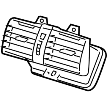 Pontiac 92215166 Air Outlet