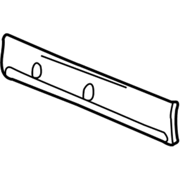 Chevy 89022747 Rear Glass Molding