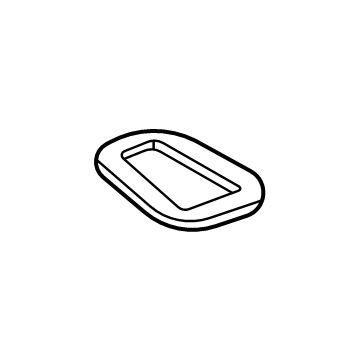 GM 84855246 Applique Seal, Rear Center