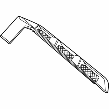 GM 85557481 Vent Panel, Passenger Side, Carbon