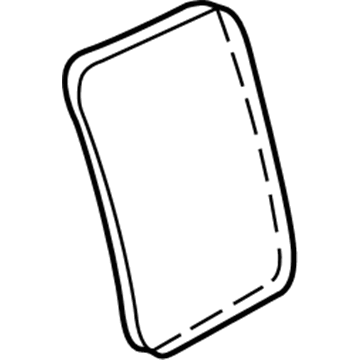 Chevy 15023349 Moveable Glass