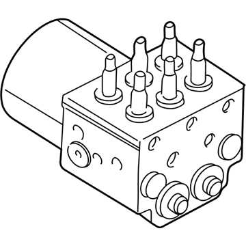 GMC Sierra 3500 Classic ABS Control Module - 89027173