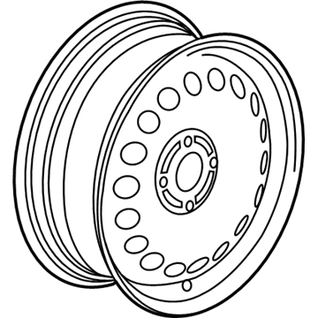 2022 Chevy Spark Spare Wheel - 95192359