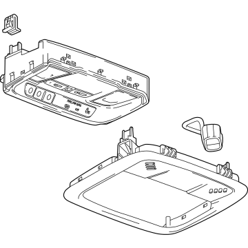 GM 84907426 Overhead Console, Ash Gray