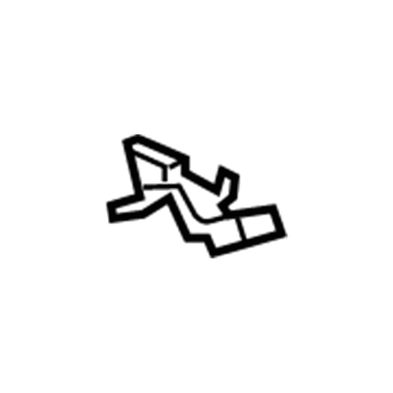 GM 13294191 Seat Back Frame Bracket, Front