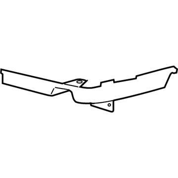 GM 15102067 Outer Filler, Front Passenger Side