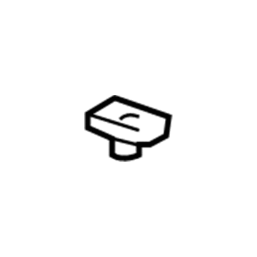 GMC 11517841 Extension Panel Retainer Nut