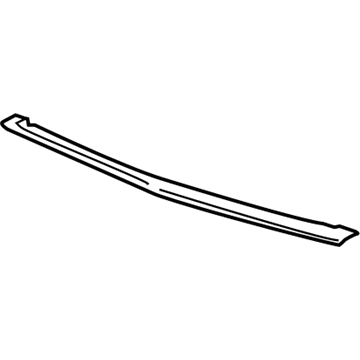 GM 15098996 Center Filler, Front