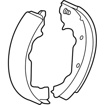 Chevy Equinox Brake Shoe - 21990465