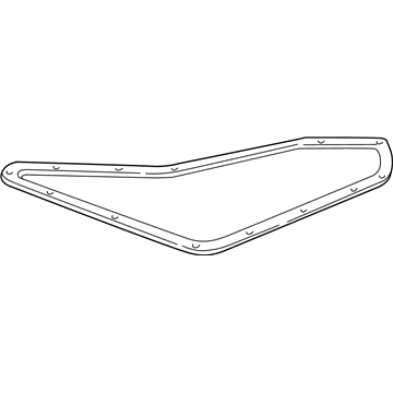 Buick Oil Pan Gasket - 8678168
