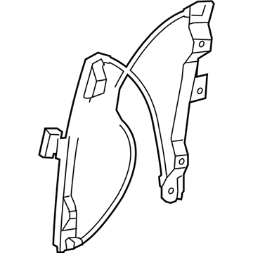 Pontiac G8 Window Regulator - 92420927