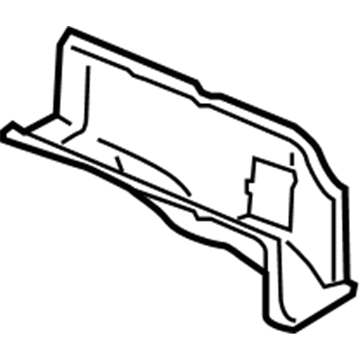GM 22669834 Front Crossmember, Driver Side