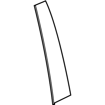 GM 23126289 Applique, Rear Driver Side