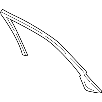 2000 Cadillac Seville Door Moldings - 25695759