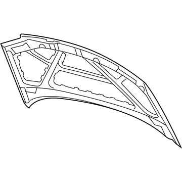 Chevy 96940973 Hood
