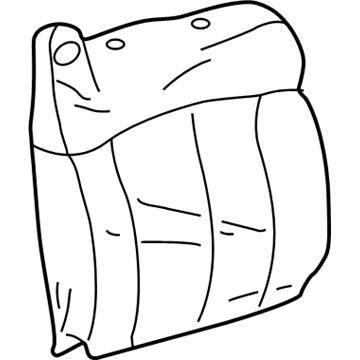 GM 88936794 Seat Back Cover, Passenger Side