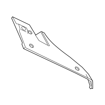 GM 84070693 Filler Panel, Rear Driver Side