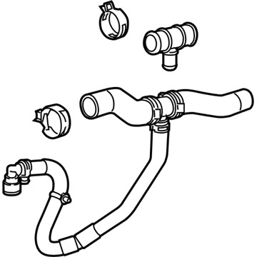 2017 Chevy Camaro Radiator Hose - 84128879