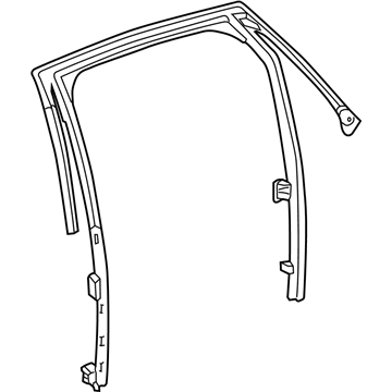2020 Cadillac CT6 Door Seal - 84150963
